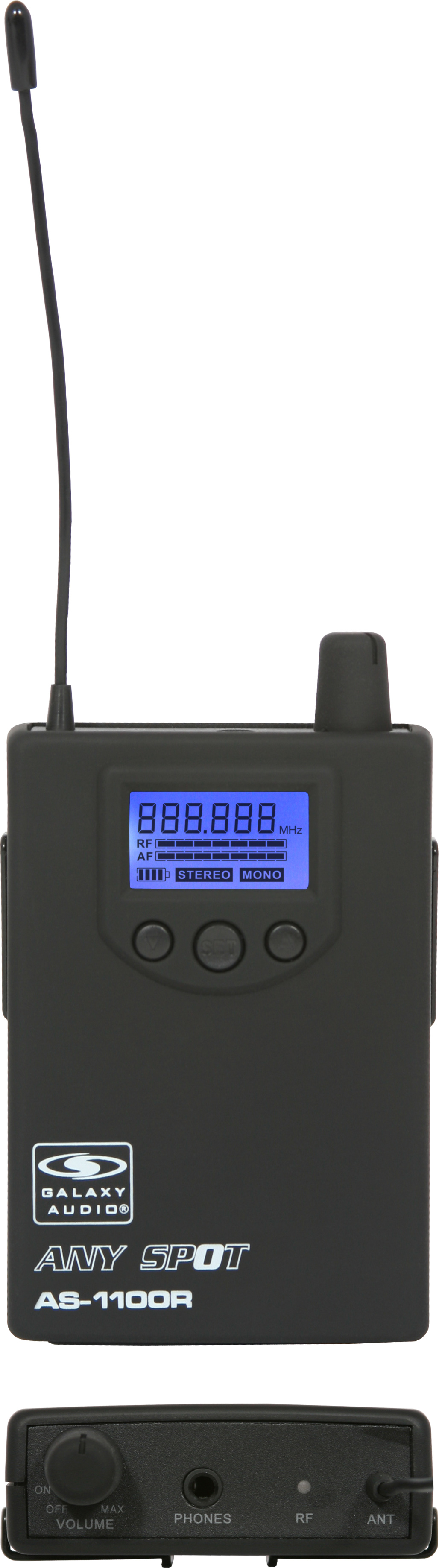 Galaxy Audio AS-1100 | Wireless In-Ear Monitor Transmitter & Receiver