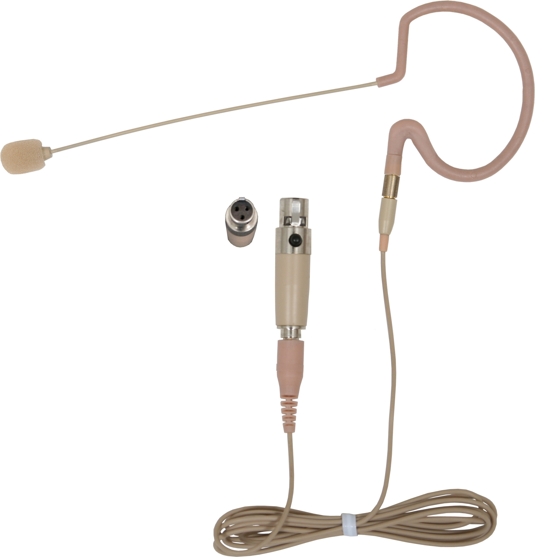 single ear microphone headset