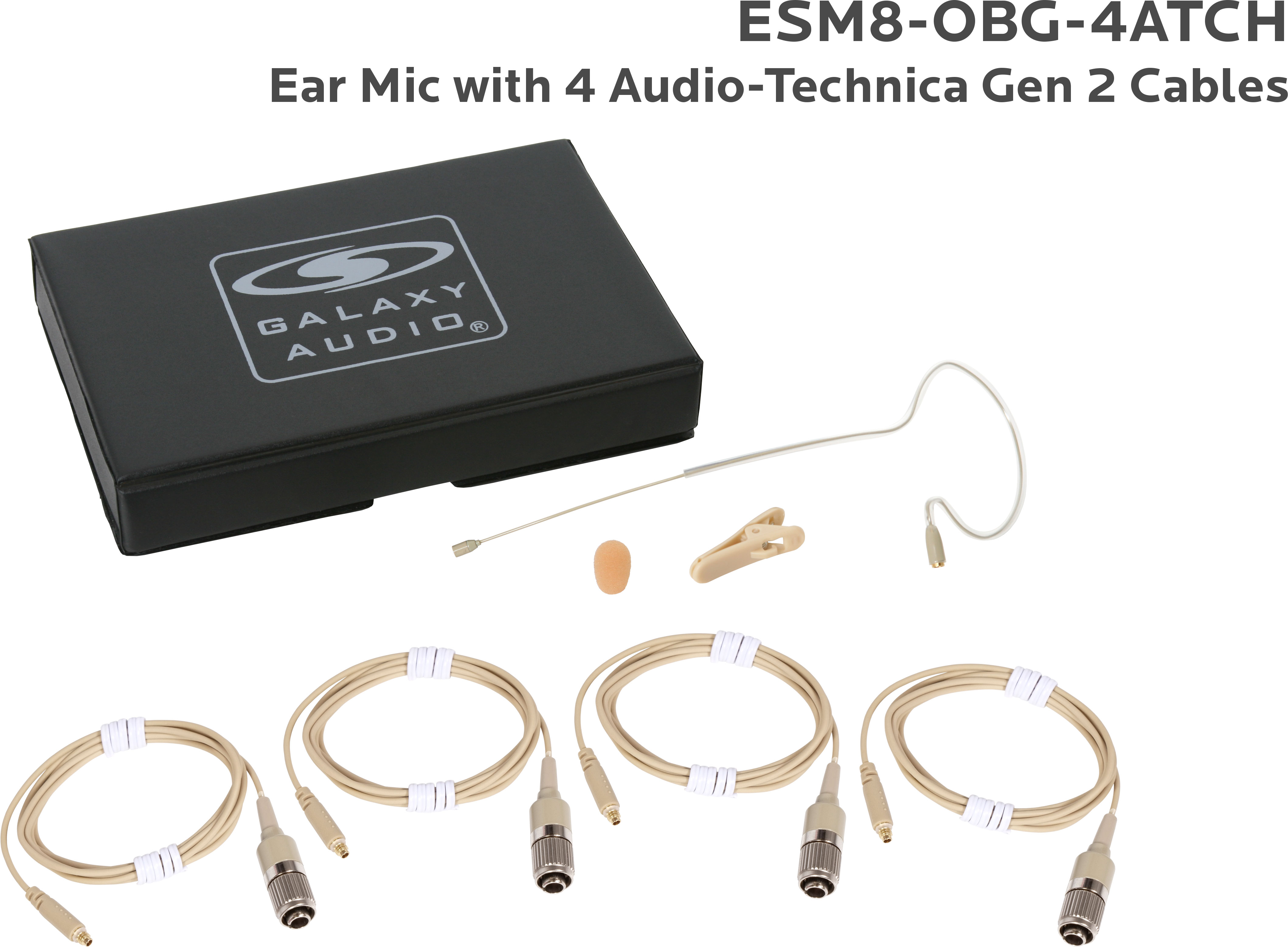 Galaxy Audio Handheld Wireless Microphone ES3OBKSEN