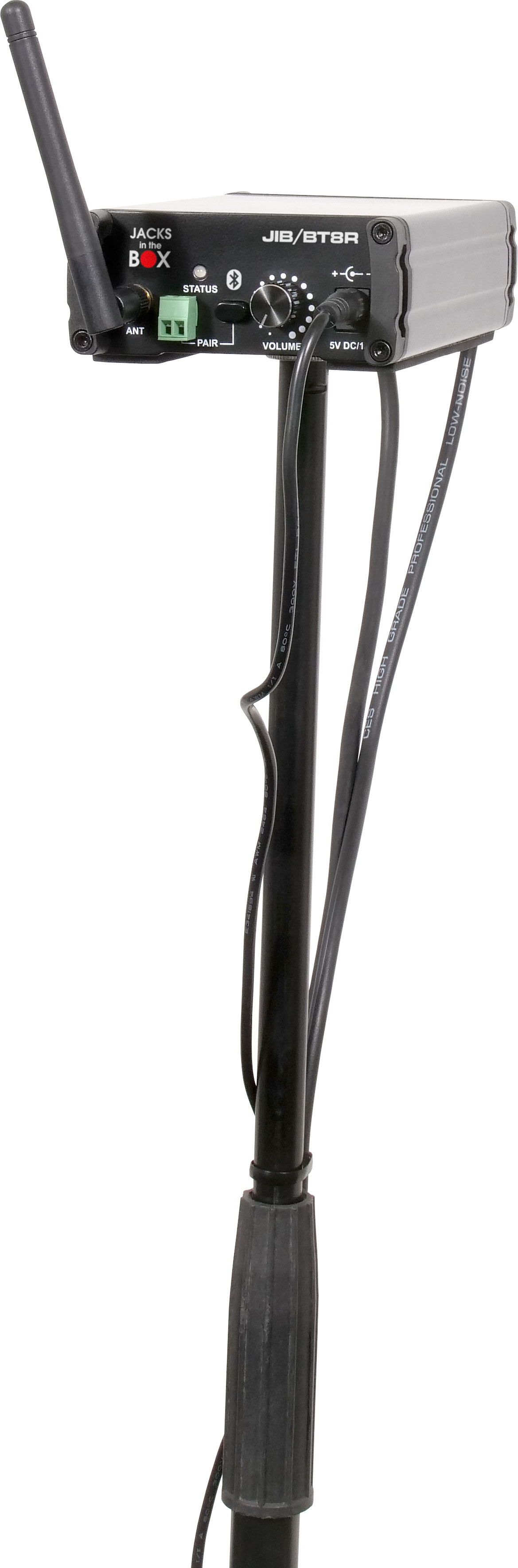 Compact Portable Stereo Bluetooth Receiver Galaxy Audio