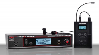 AS-1200 Wireless Personal In-Ear Monitor System