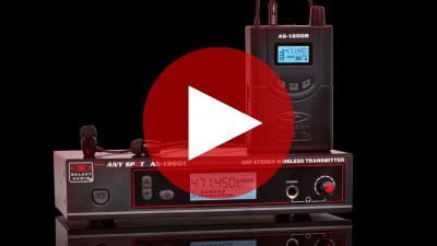 AS-1200 Wireless In-Ear Monitor teaser video