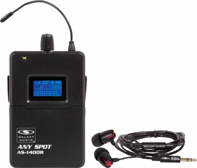 AS-1400R Receiver with EB4 Ear Buds