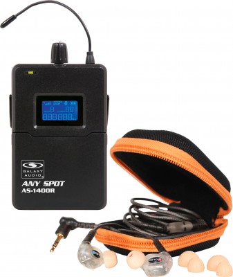 AS-1410R Receiver with EB10 Dual Driver Ear Buds