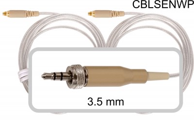 CBLSENWP replacement 3.5 mm connector cable for Sennheiser systems