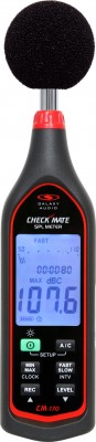 CM-170 Sound Pressure Level Meter with Data Logging, clock and USB Mini Interface.