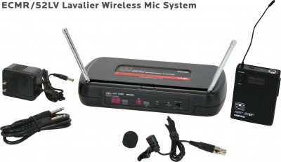 ECM Lavalier Wireless Microphone System