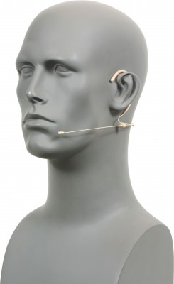 HSM8 Inconspicuous Dual Ear Headset Mic