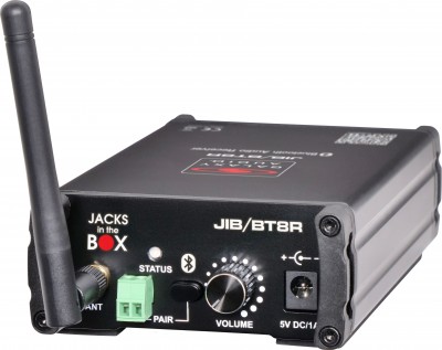 JIB/BT8R Stereo Bluetooth Receiver