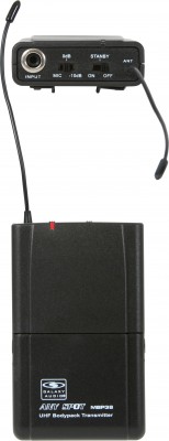 MBP38 Wireless Microphone Body Pack for EDX Systems