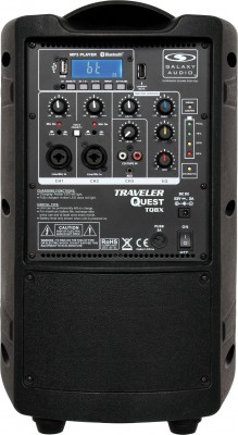 TQ8X Battery Powered Speaker Back image