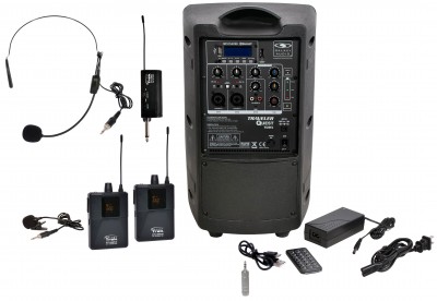 TQ8X-GTU-SV headset and lav mics