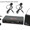 EDX -EDXR-38VV EDX Wireless Dual Lavalier Microphone System