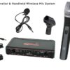 EDX -EDXR-HHBPV EDX Wireless Handheld and Lav Mic System