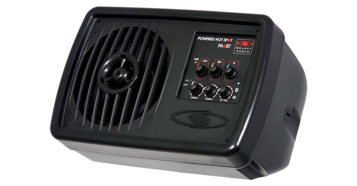PA6BT Powered Full Range Personal Monitor with Bluetooth
