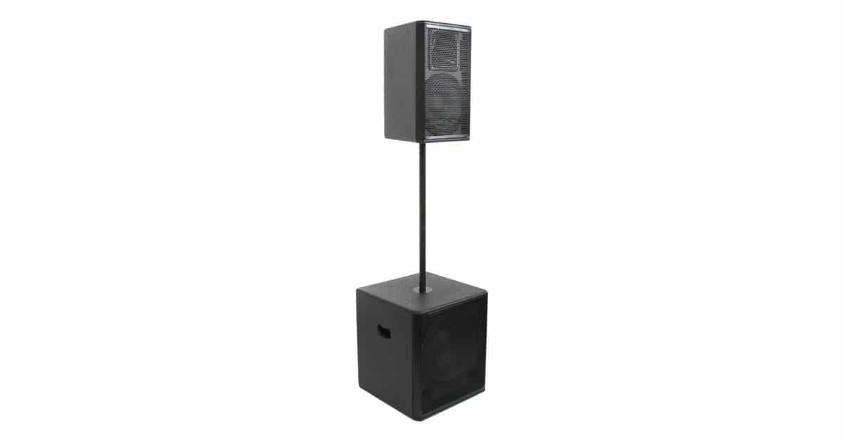 CR12 speaker pole mount