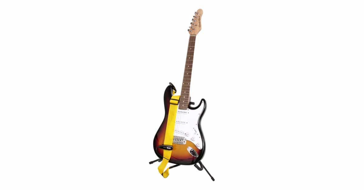 GT-Q Wireless Portable Guitar Transmitter on Guitar