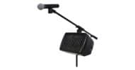 HS7_standmount_micboom HS7 Hot Spot Personal Monitor with MBA and Mic Boom