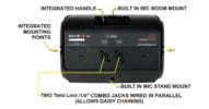 HS7backpanel HS7 Passive Hot Spot Speaker