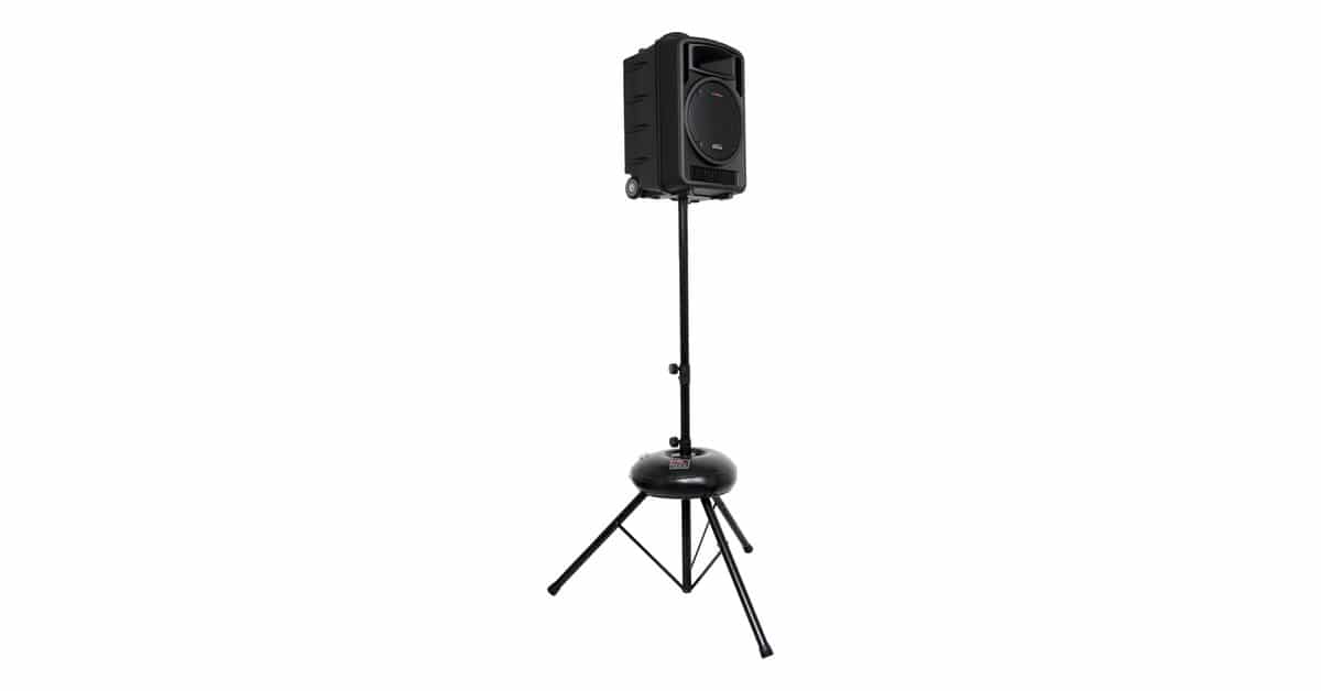 on Speaker Stand