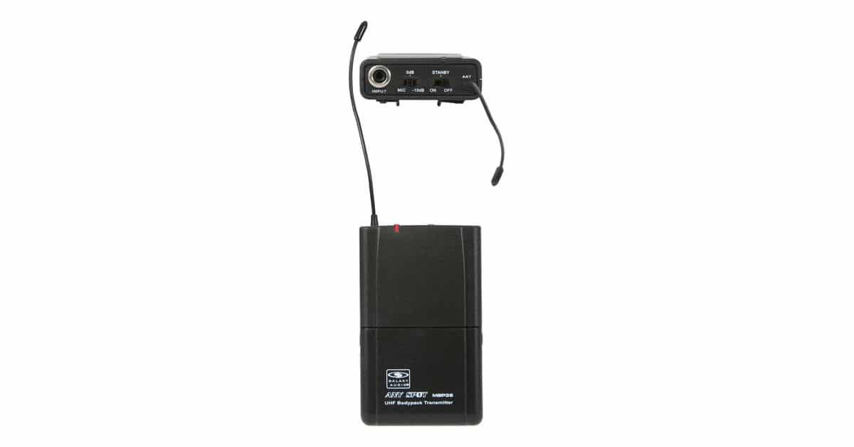 MBP38 Wireless Microphone Body Pack for EDX Systems- DISCONTINUED