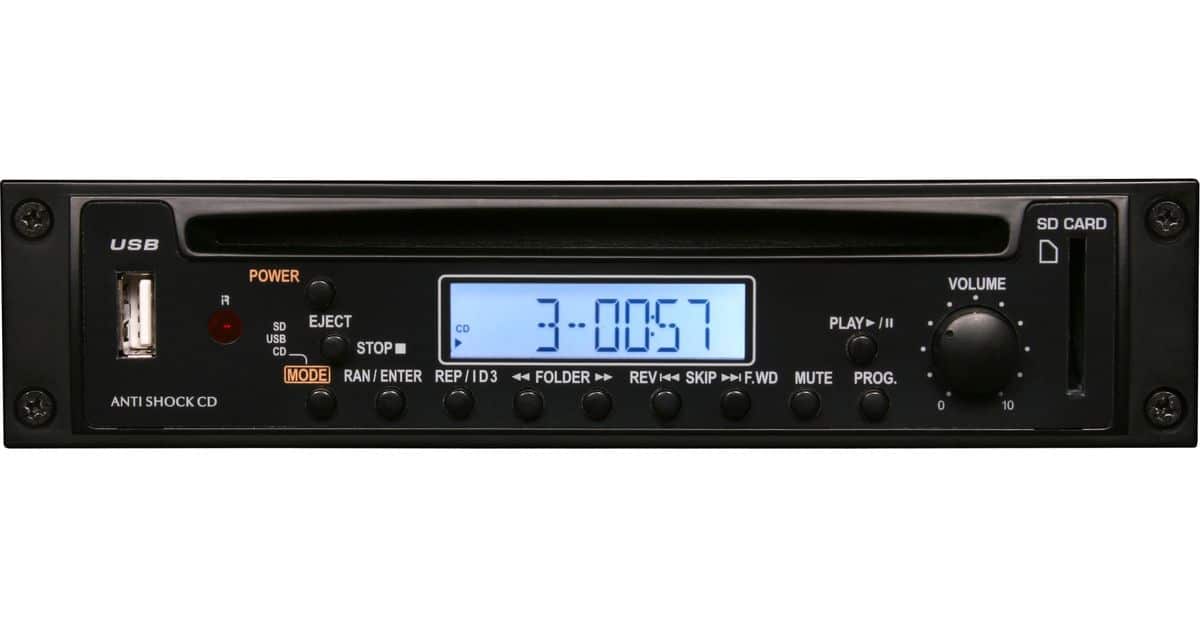 RM-CD Traveler CD & MP3 Player