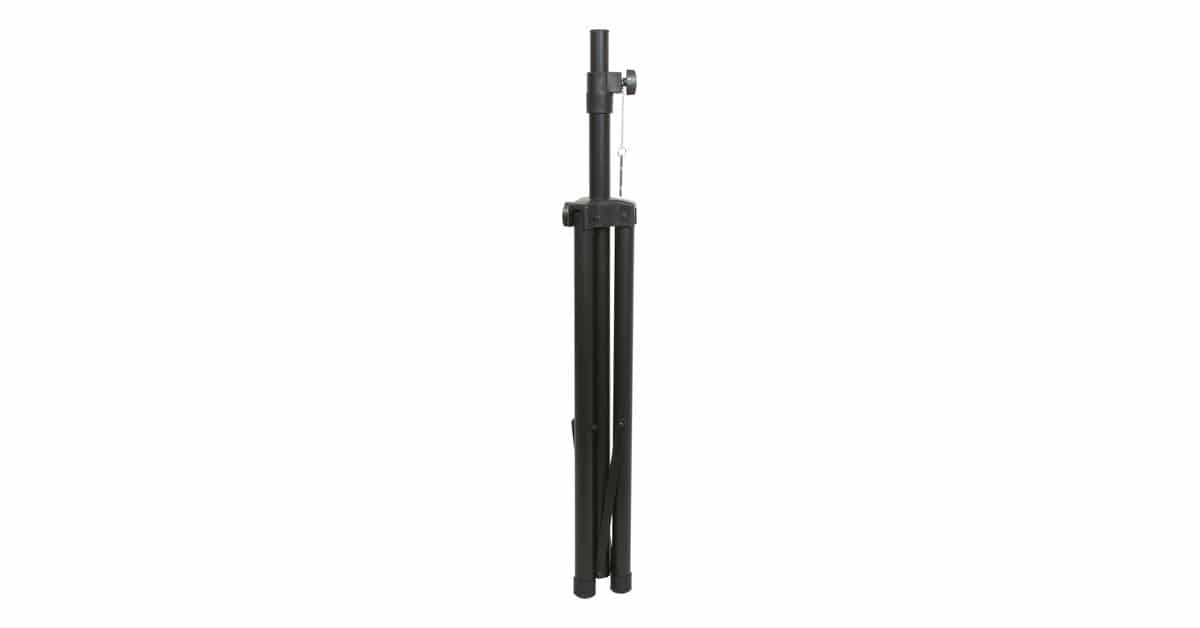 Folded speaker stand
