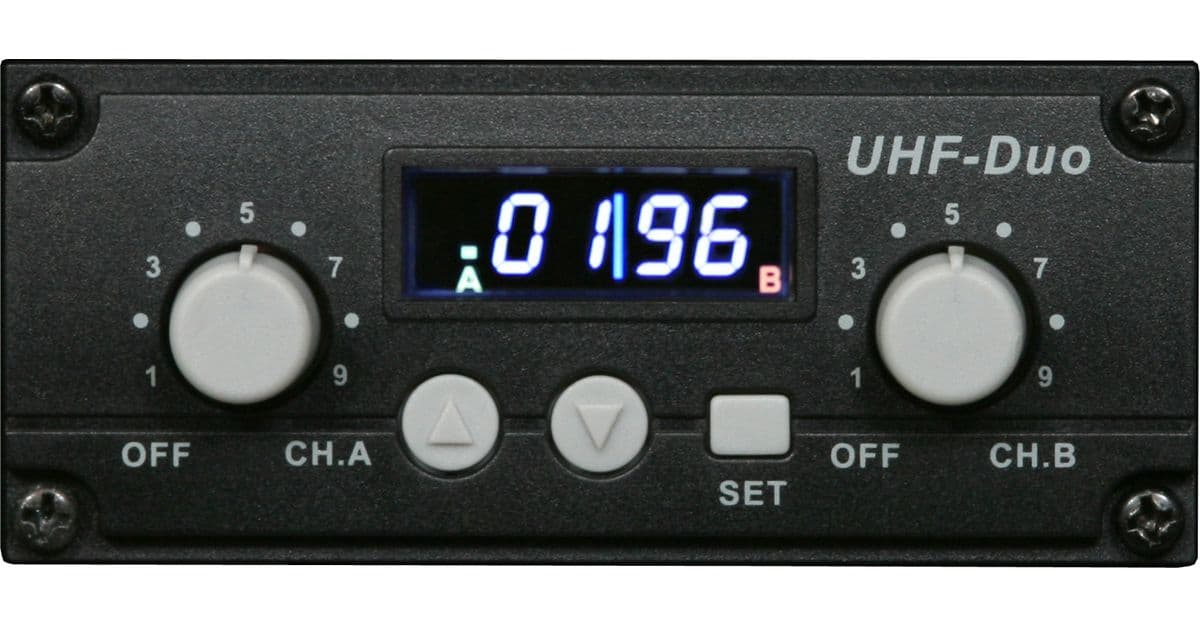 TV-DREC Dual Receiver for the Traveler TV10 Portable PA Systems