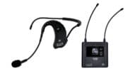 EVO-E Headset Mic and EVO-PREC Pocket Sized Receiver