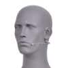 HSM4F-OBG-on-Gray-2000x2000px Dual Ear fully adjustable headset microphone with foldable ear hooks on Gray Bust