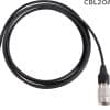 CBL2OATBK-pn Replacement cable for H2O7 Wireless Headset Mic. The cable is wired to work with Audio-Technica® systems.