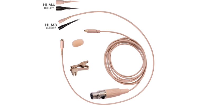 Galaxy Audio's HLM4 & HLM8 Multi-Use Theatrical and Presenting Microphones that are Easy to Conceal and Budget Friendly