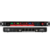 CSL4R-Quad-Receiver-front-and-back CSL4R Four-Channel Digital UHF True Diversity Wireless Microphone Receiver front and Back