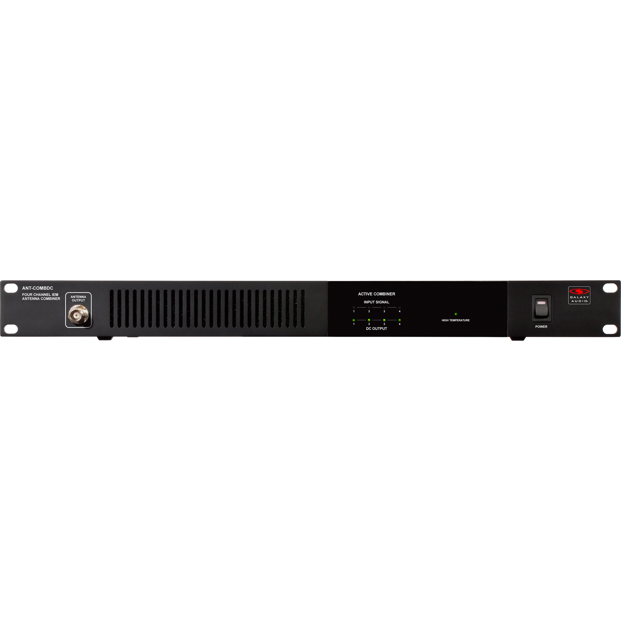 Front image of ANT-COMBDC Four-Channel Wireless IEM Wideband Antenna Combiner