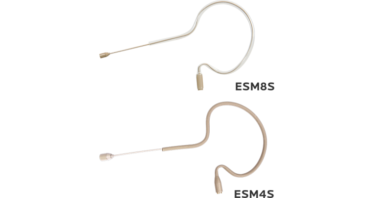 Galaxy Audio ESM4 & ESM8 Short-Boom Headset Mics with a Discreet Stage Presence Perfect for Youth and Adult Performers